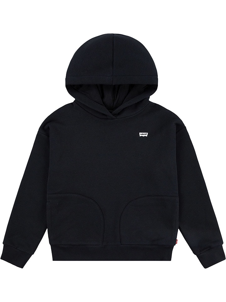 

Пуловер с капюшоном Levi's Kids, черный