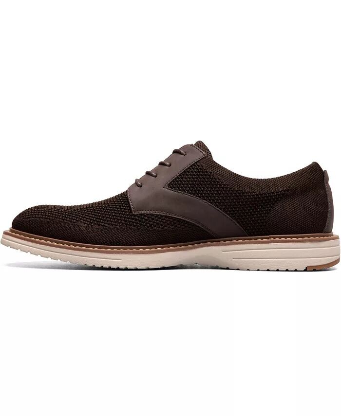 Мужские оксфорды Griff Knit Plain Toe Nunn Bush, коричневый — фото 3