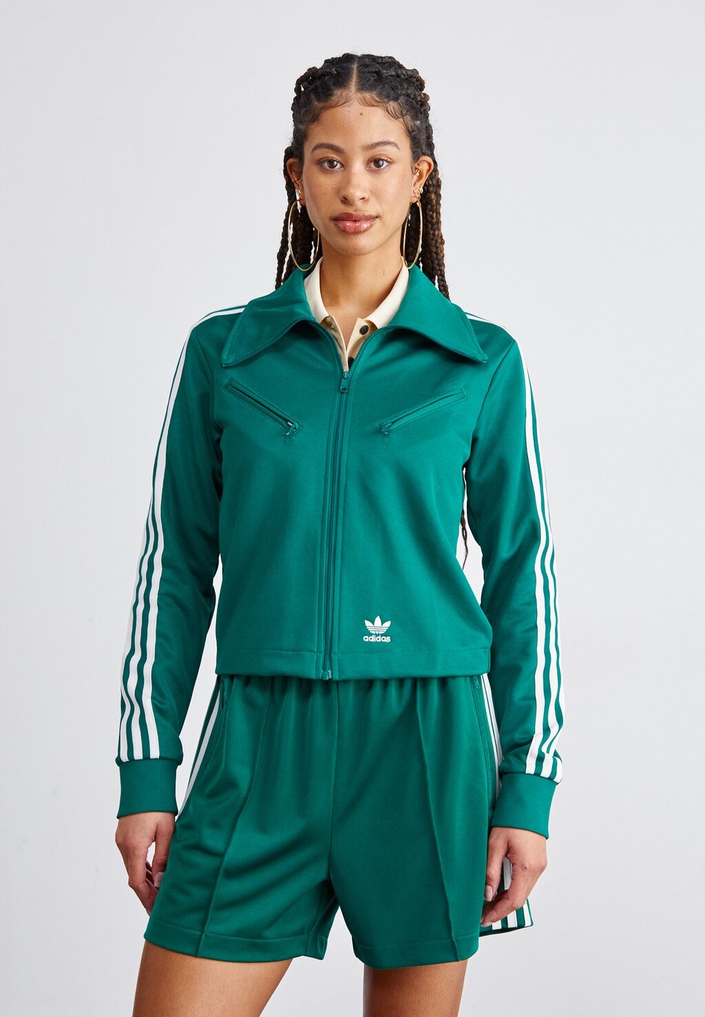 

Спортивная куртка Montreal adidas Originals, цвет collegiate green