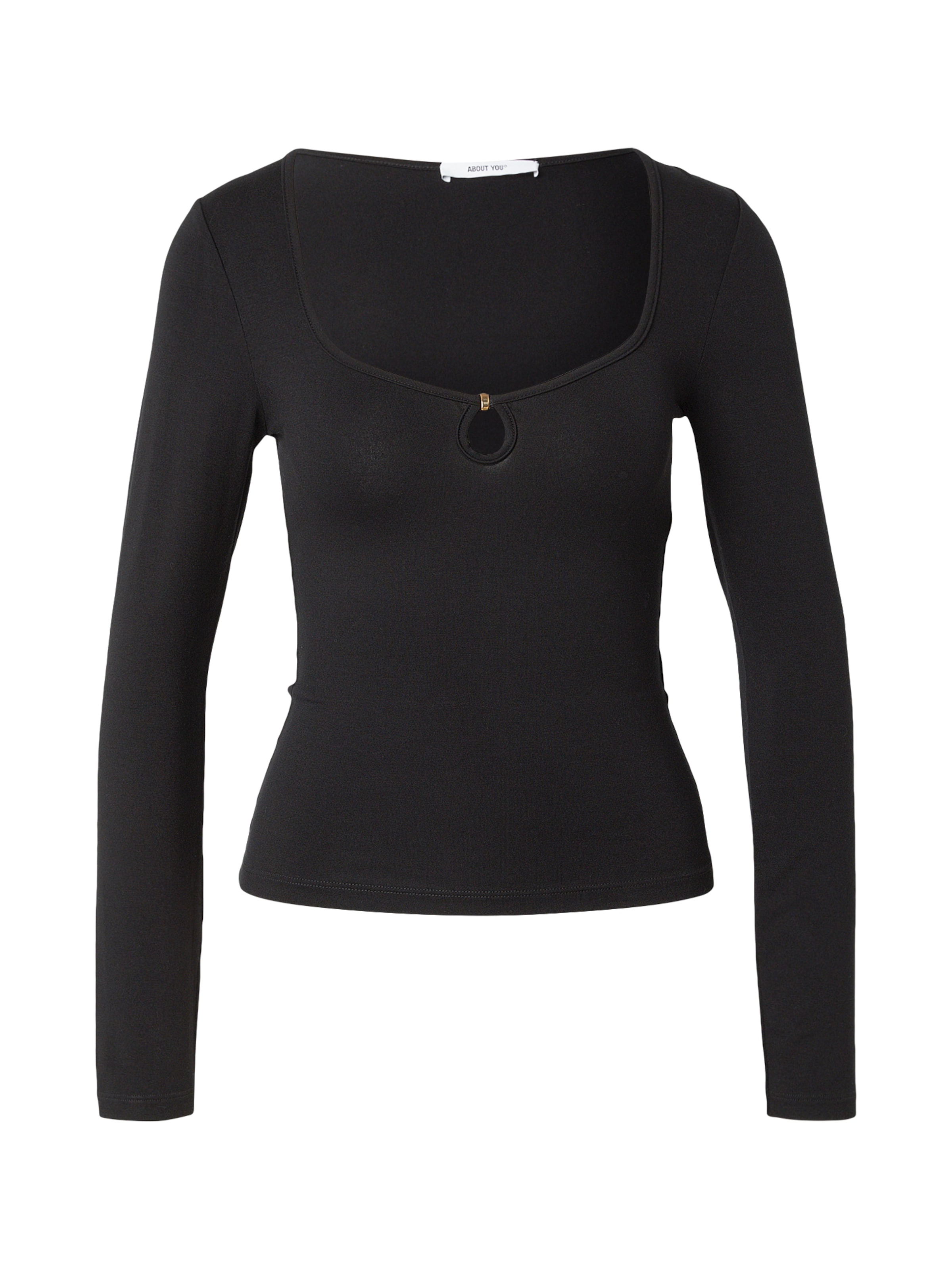 

ABOUT YOU Лонгслив 'Emmy' в черном цвете