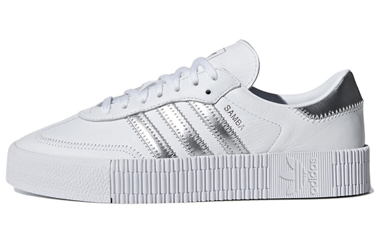 

Кроссовки Adidas Originals Sambarose, белый/серебристый
