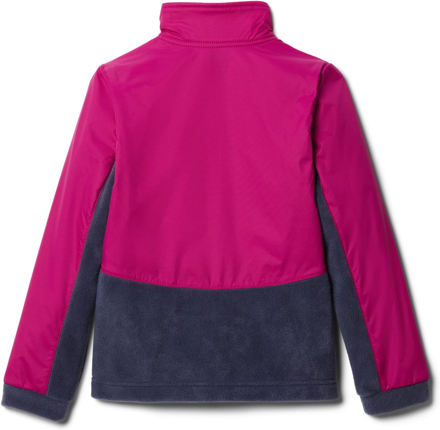 Columbia Benton Springs III Overlay Fleece для девочек, Nocturnal/Wild Fuchsia — фото 2