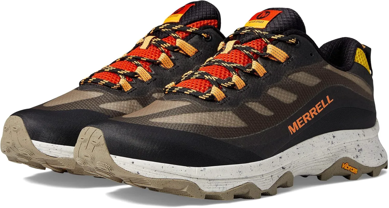 Merrell, трекинговые мужские ботинки, черный — фото 3