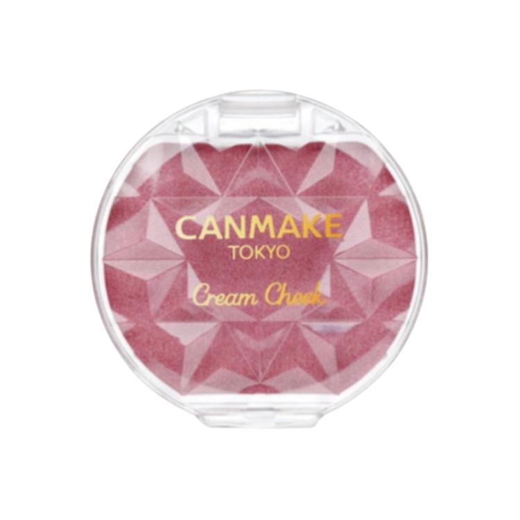 

Стойкие румяна Dreamy Blush Rouge с эффектом блеска Canmake, no.p02 rose petal