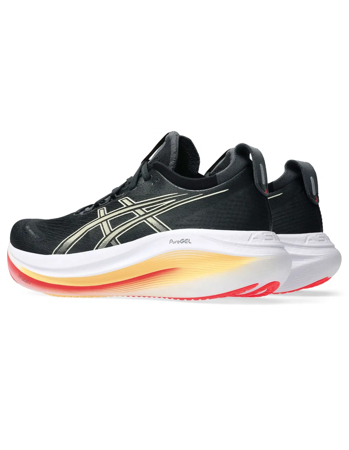Кроссовки для бега GEL-NIMBUS 27, Asics, черный/хаки — фото 4