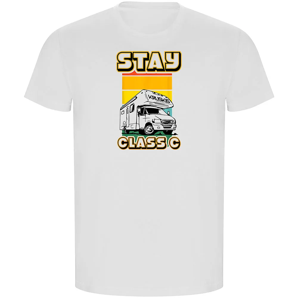 

Футболка с коротким рукавом Kruskis Stay Class C ECO, белый