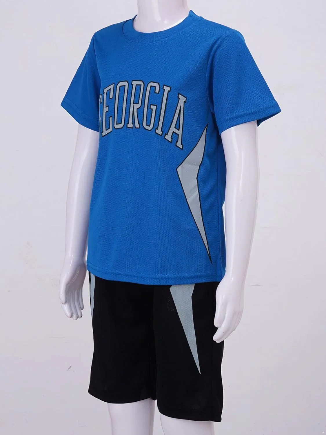 Детский спортивный костюм для мальчиков Yhong, 2 предмета, Royal Blue B — фото 4