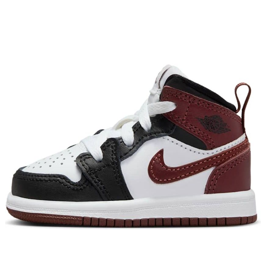 

Кроссовки (TD) Air Jordan 1 Mid SE 'Dark Pony', белый