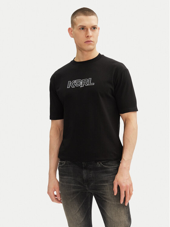 

Футболка обычного кроя 755156 552235 Karl Lagerfeld, черный