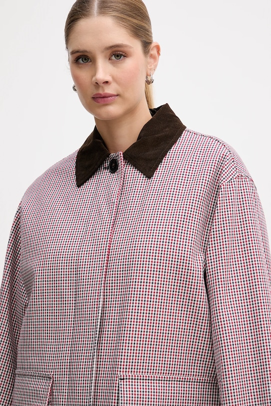 Хлопковая куртка Tommy Hilfiger, красный — фото 4
