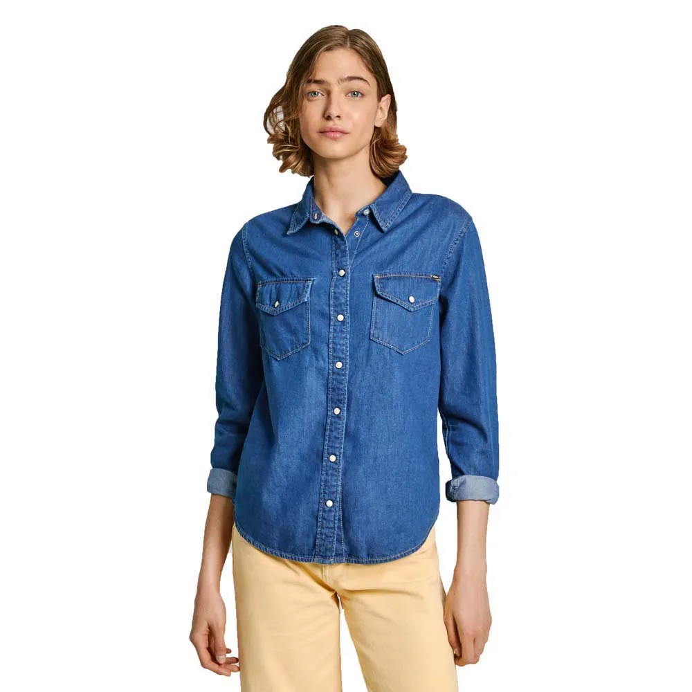 

Рубашка Pepe Jeans PL304894, синий