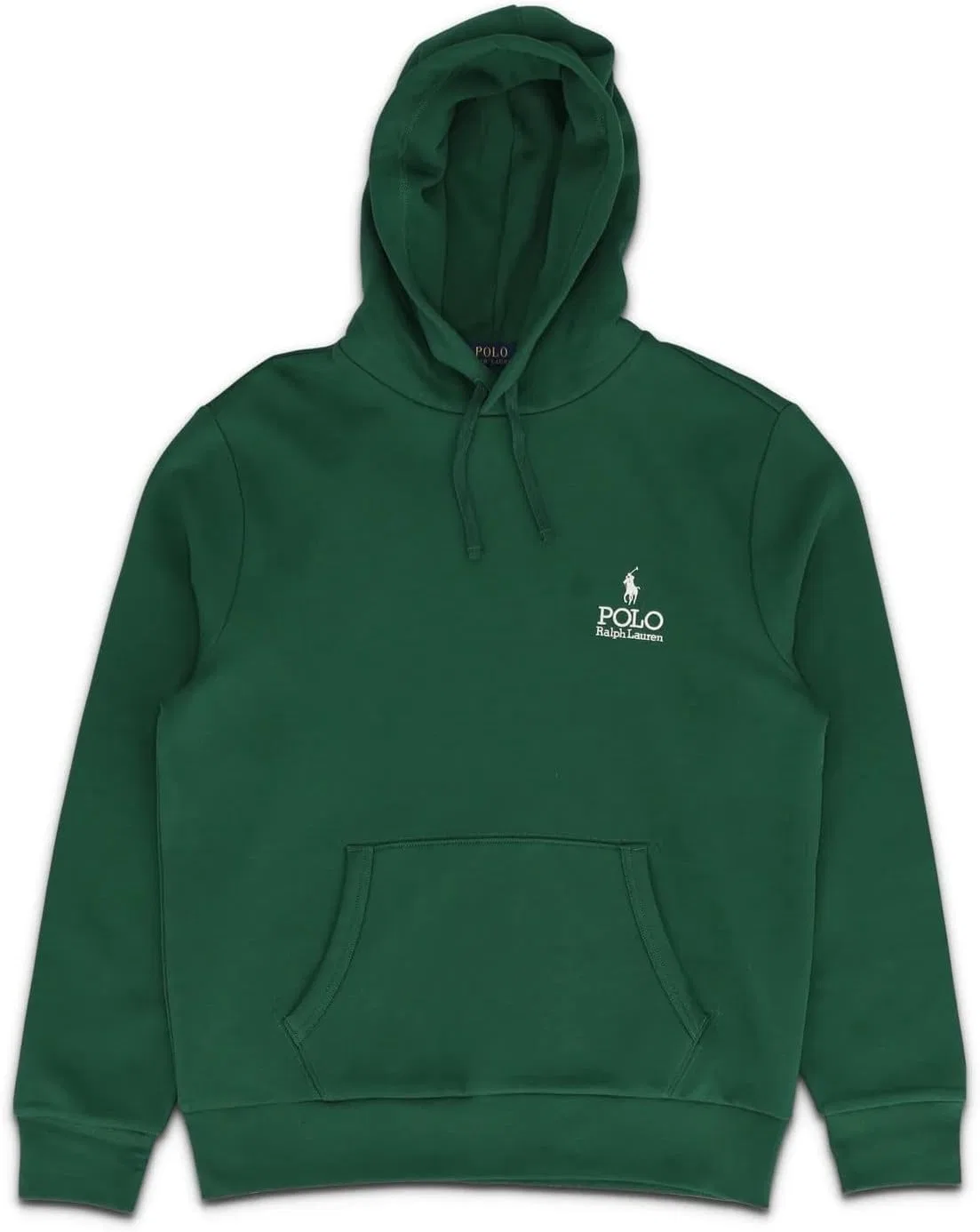 Винтажная толстовка с капюшоном POLO RALPH LAUREN с вышитым логотипом Polo Pony, зеленый