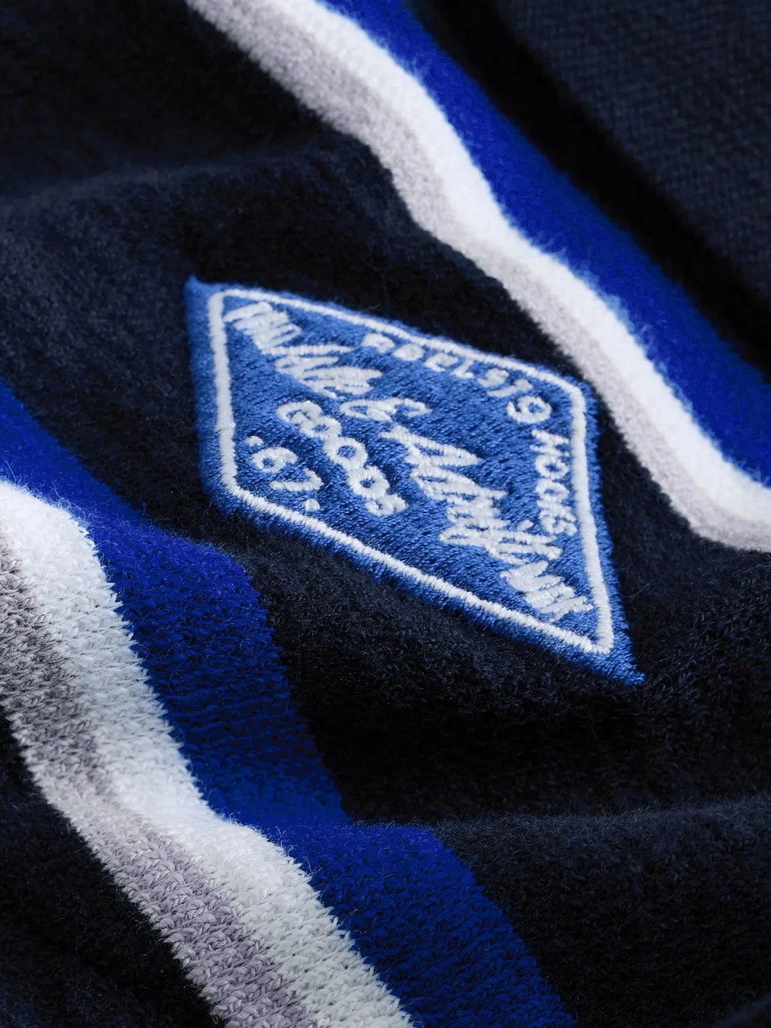 Свитер 'Edit' Next, Navy/Royal Blue — фото 4