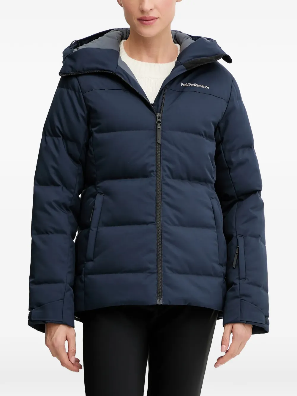 

Утепленная лыжная куртка с капюшоном Peak Performance, синий