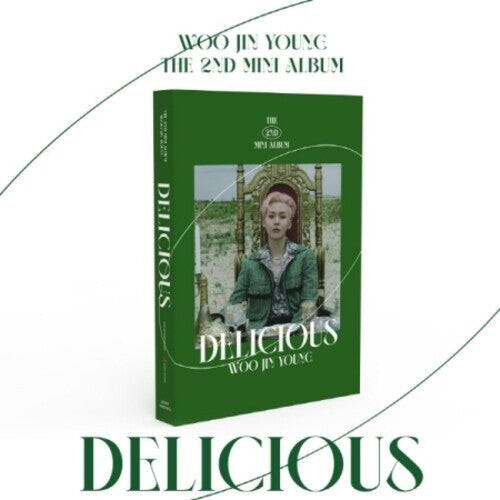 

CD диск Woo Jin Young: Delicious - incl. Lyrics Paper, Message Card, Postcard, Photo Card, Polaroid, Handwritten Sticker + Folded Poster