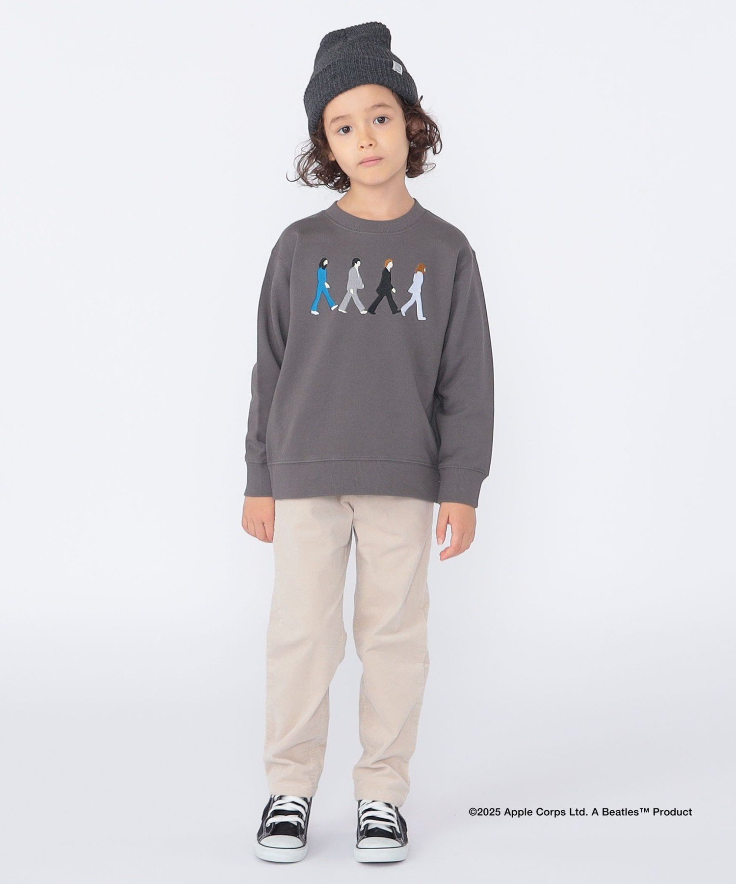 Детская толстовка SHIPS 100-130 см / THE BEATLES SHIPS KIDS, Charcoal Gray — фото 4