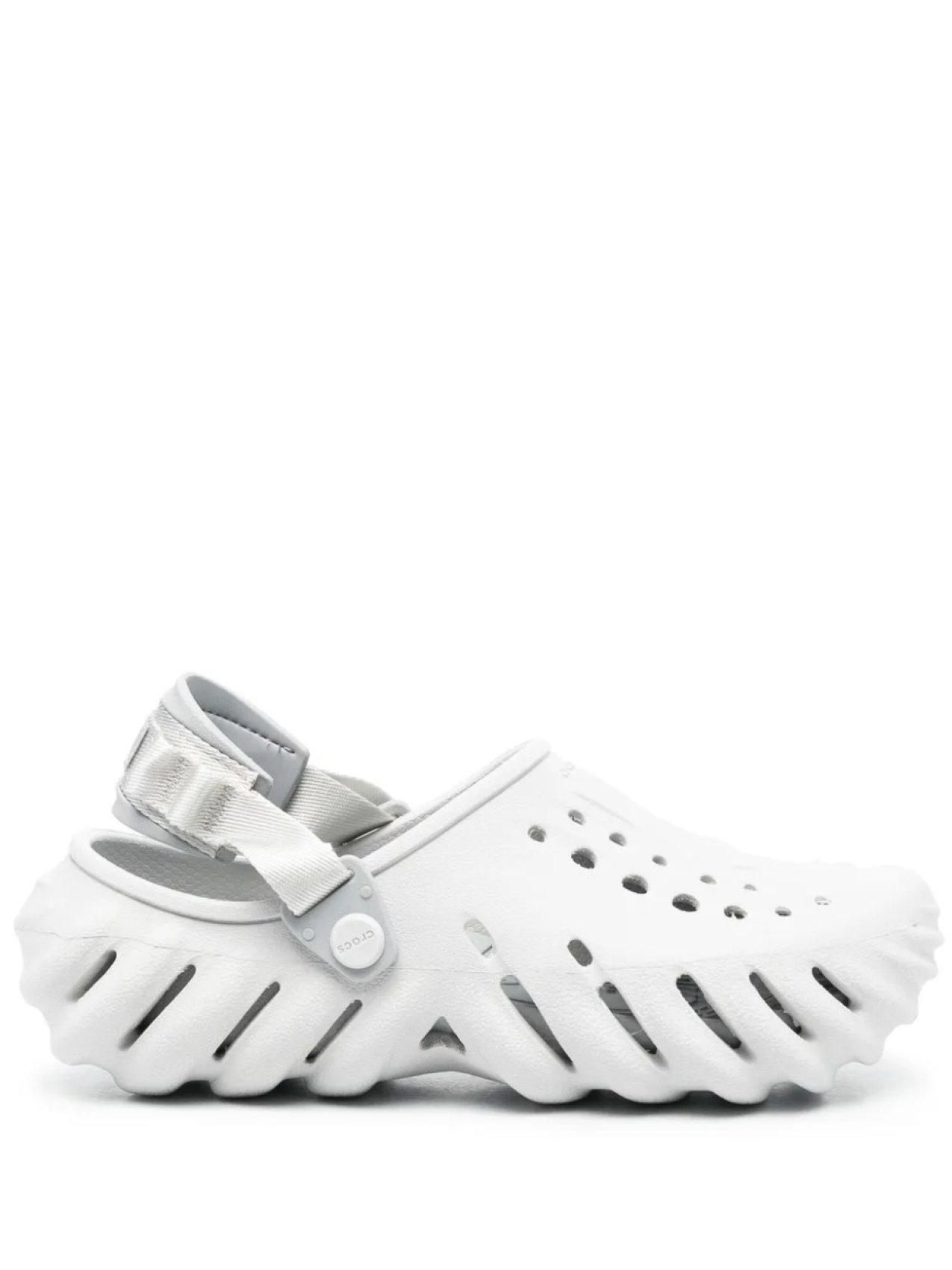 Массивные сандалии с вырезами Crocs, серый