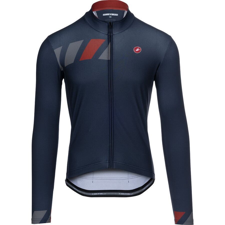 

Футболка Castelli Pisa Thermal Limited Edition Castelli, Belgian Blue/Gunmetal Gray/Iron