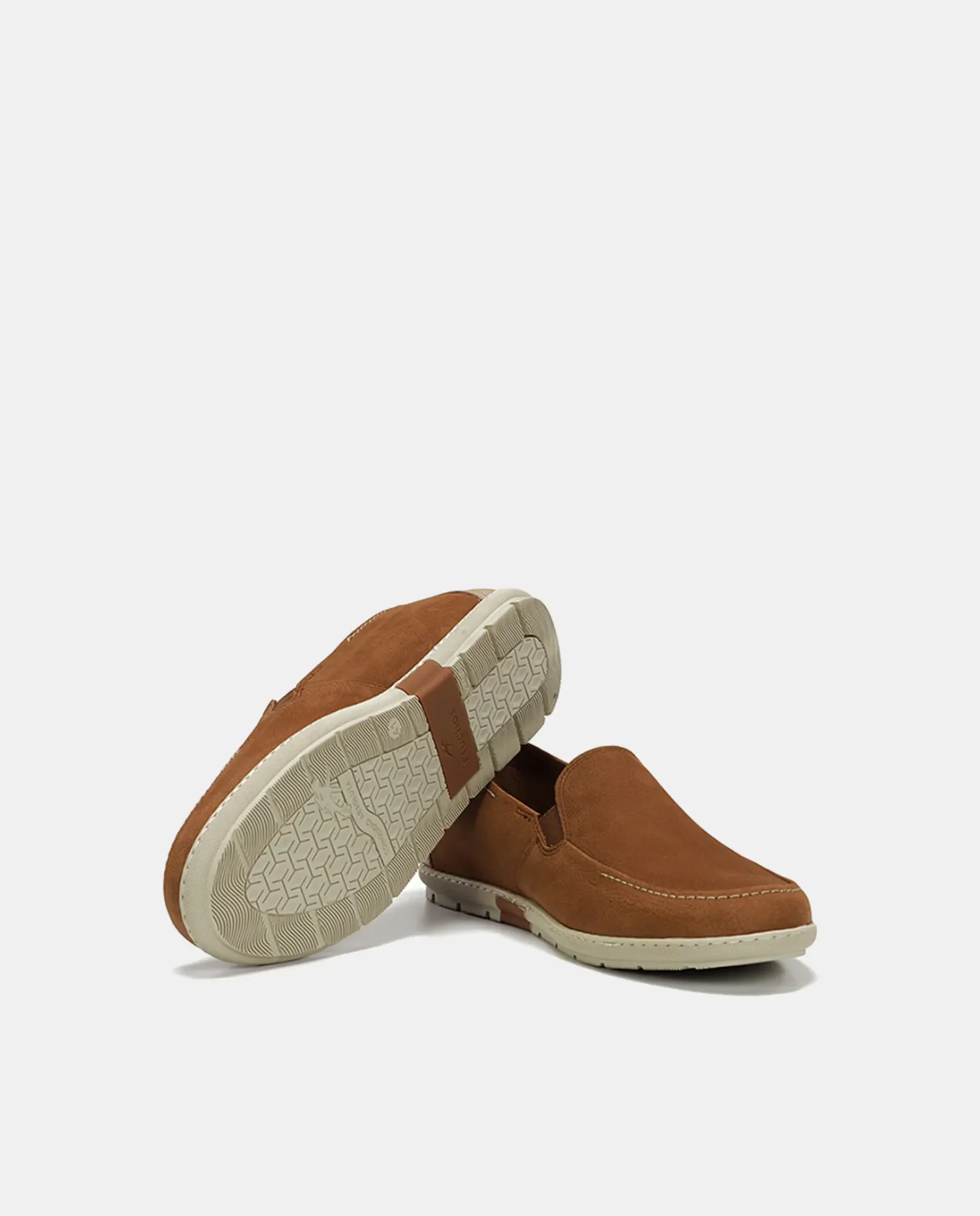Мужские мокасины из кожи с легкой подошвой Fluchos, Cuero — фото 4
