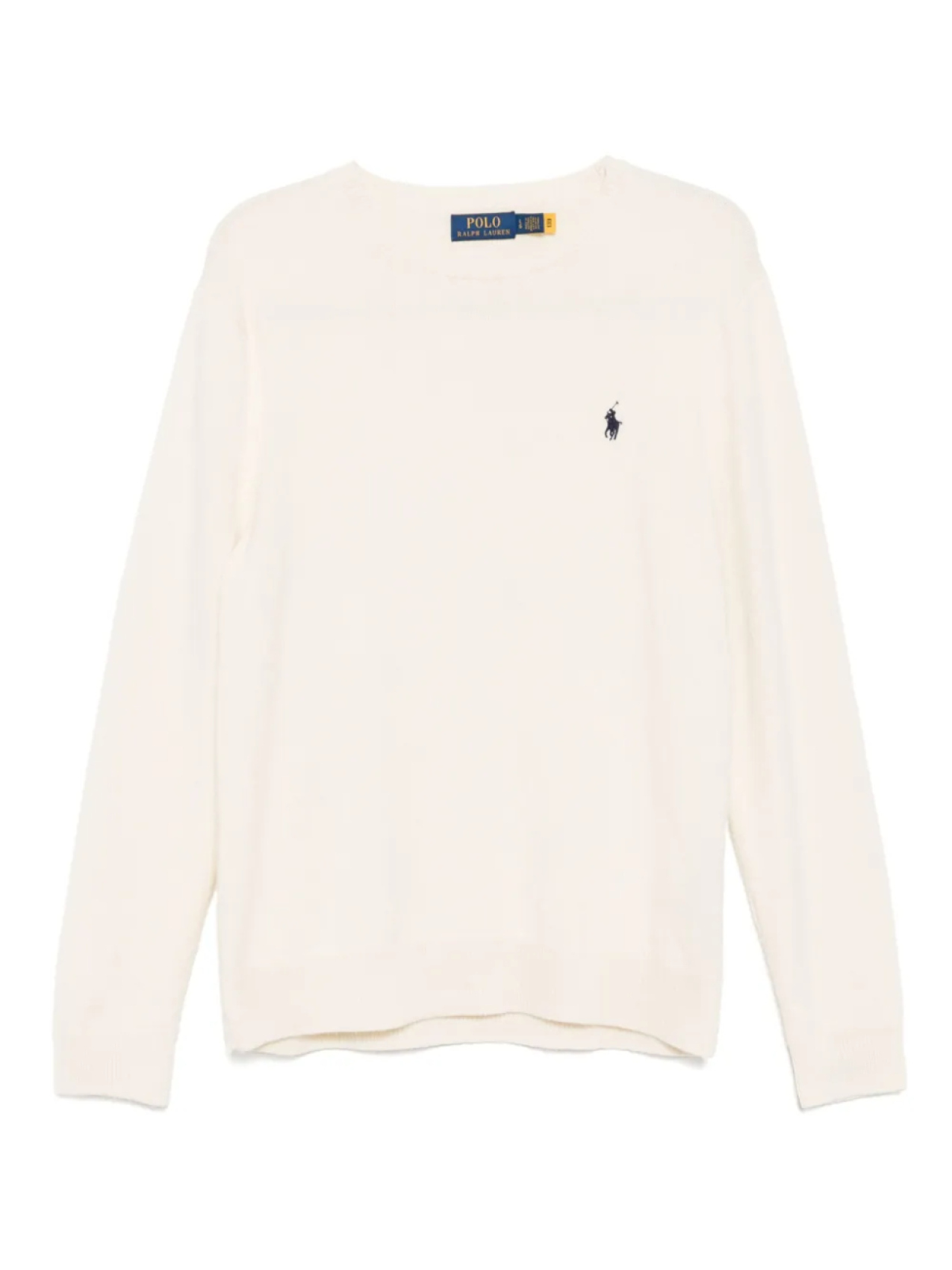 

Polo Ralph Lauren шерстяной джемпер с круглым вырезом, нейтральный