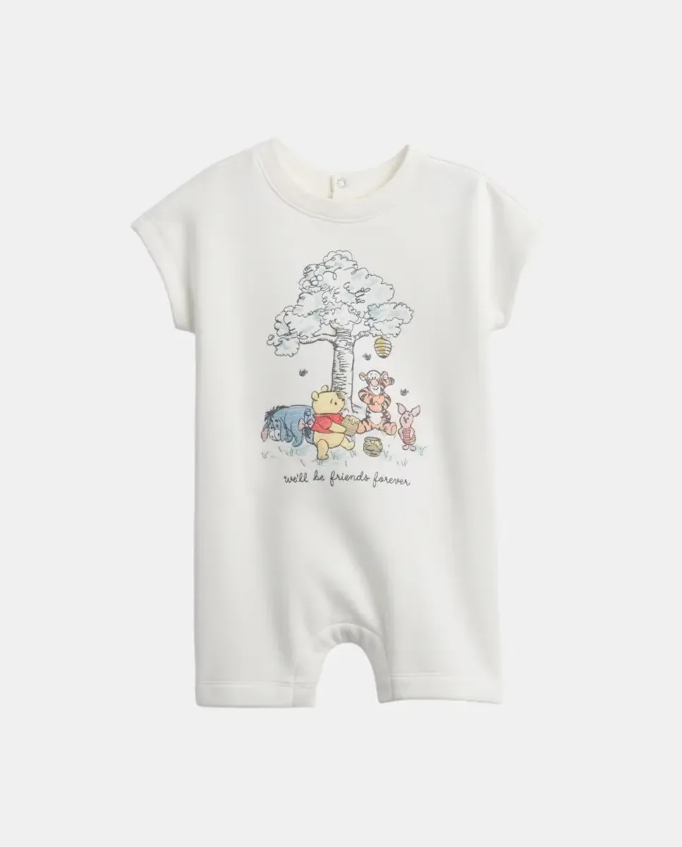 Короткий фантазийный комбинезон для малыша Винни Пух Gap, белый