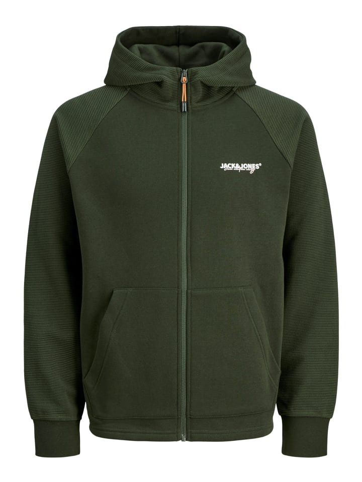 

Толстовка Тэтчер темно-зеленого цвета Jack & Jones