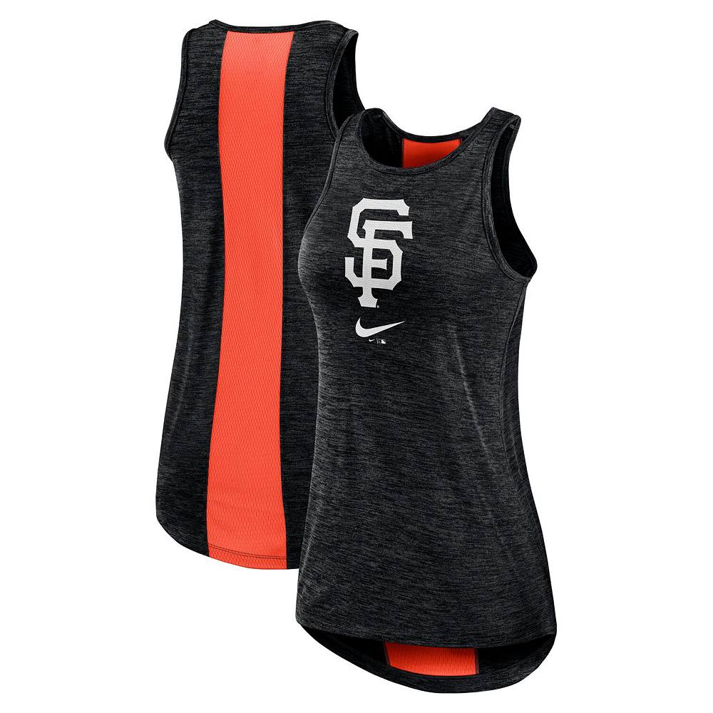 

Женская черная майка с высоким воротником Nike San Francisco Giants Right Mix, цвет Gnt Black