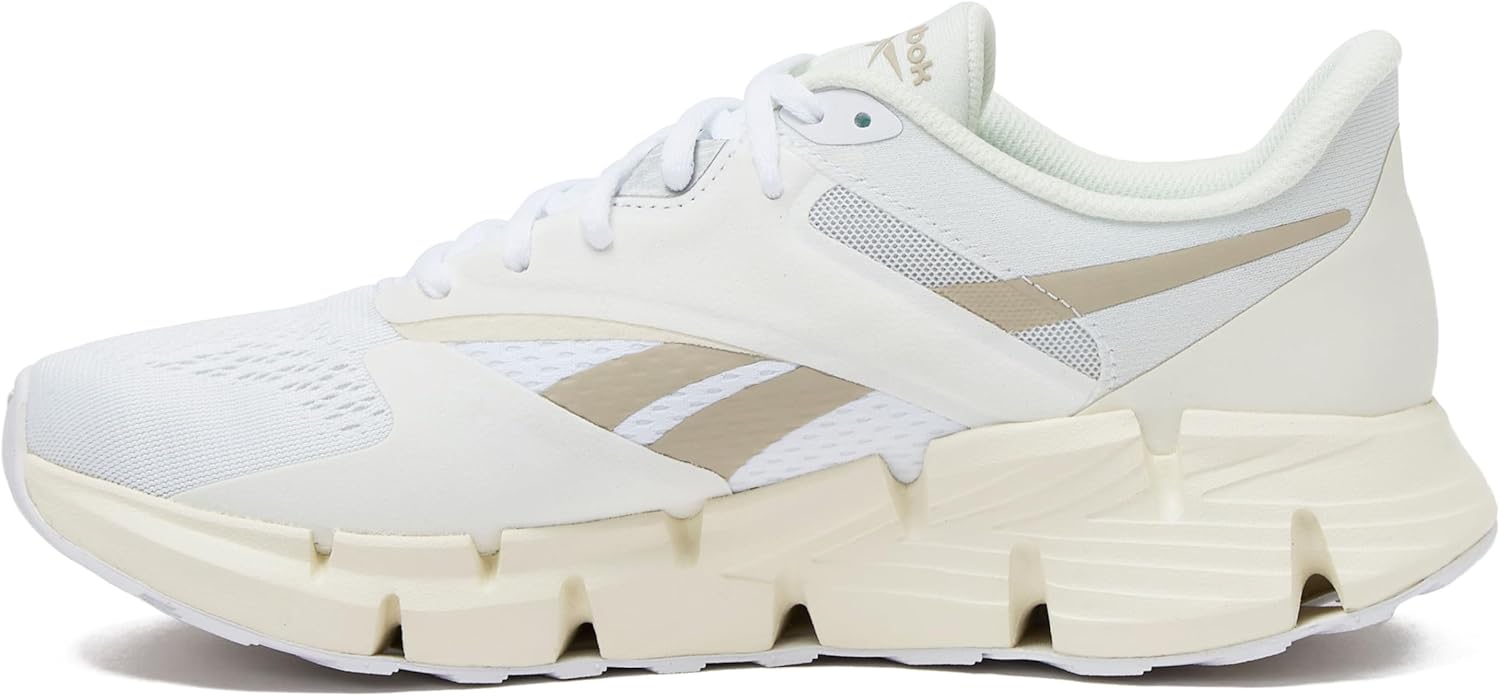Кроссовки Reebok для взрослых унисекс Zig Dynamica 5, белый/бежевый — фото 3