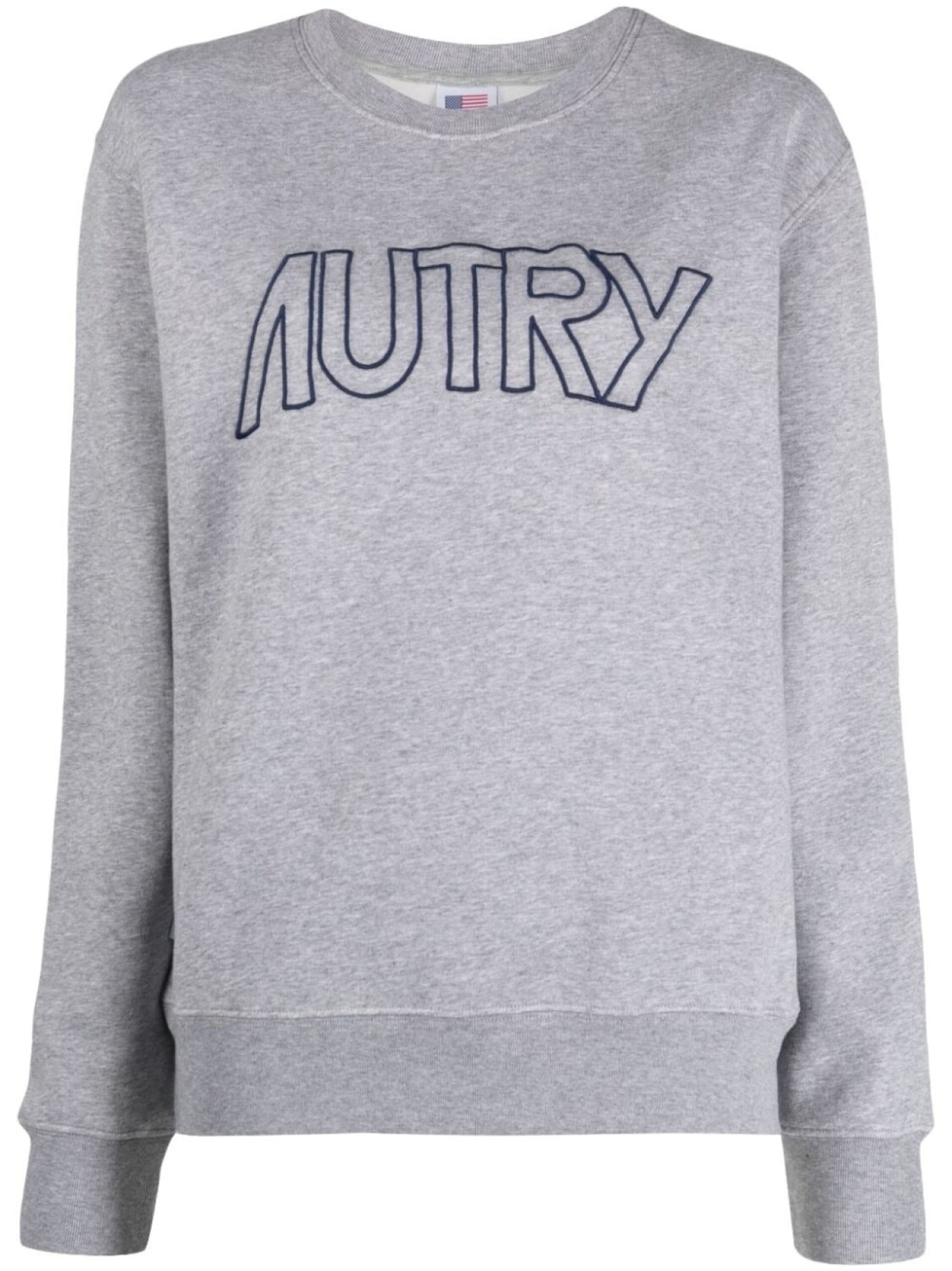 

Autry толстовка с вышитым логотипом, серый