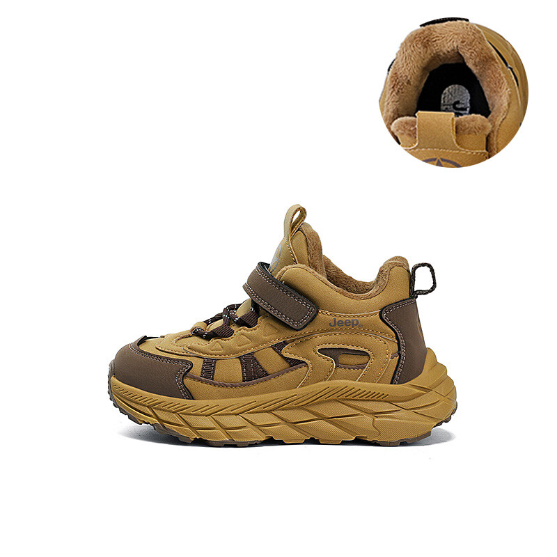 

Кроссовки Jeep Kids Lifestyle Shoes Kids Mid-top Brown, коричневый