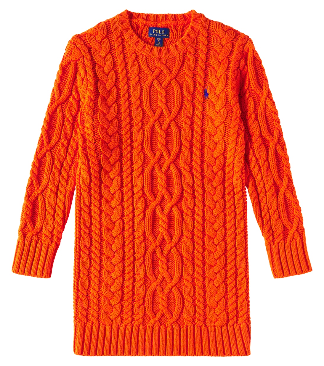 

Хлопковое платье Polo Ralph Lauren Kids, Dusk Orange W/ Cruise Royal Pp