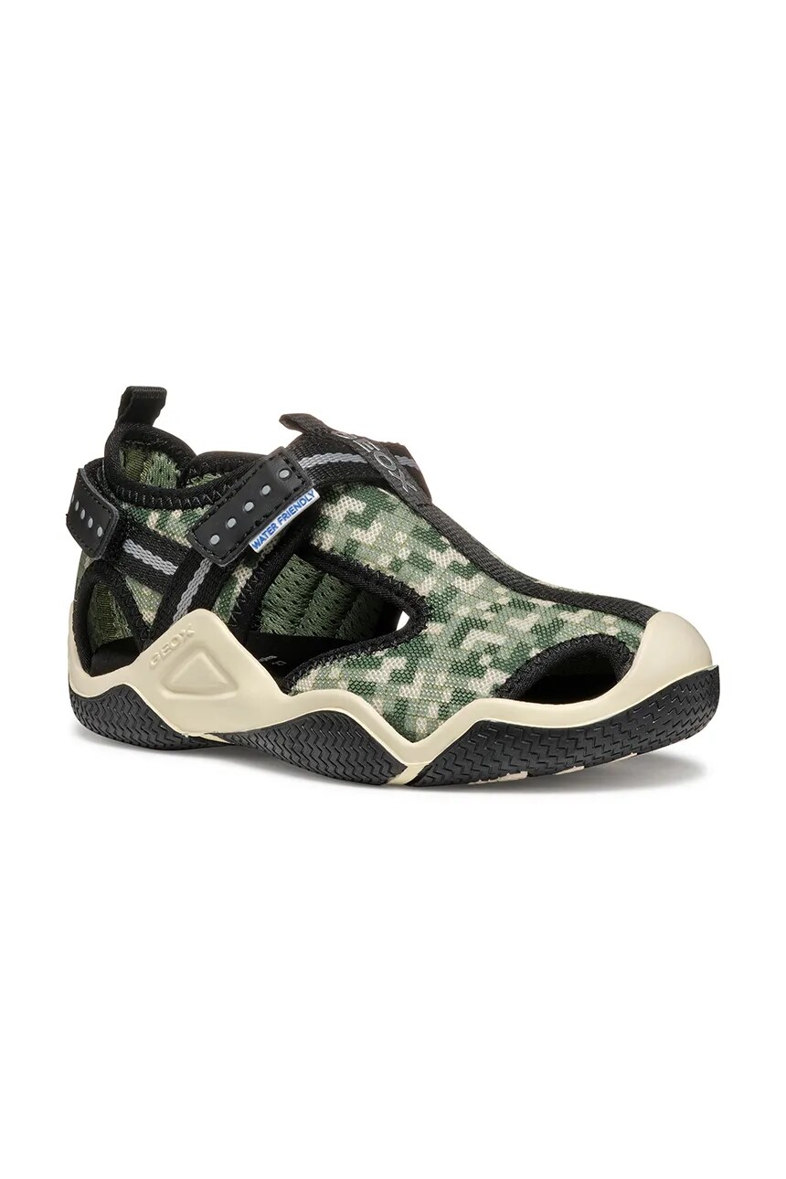 

Детские сандалии WADER Geox, зеленый