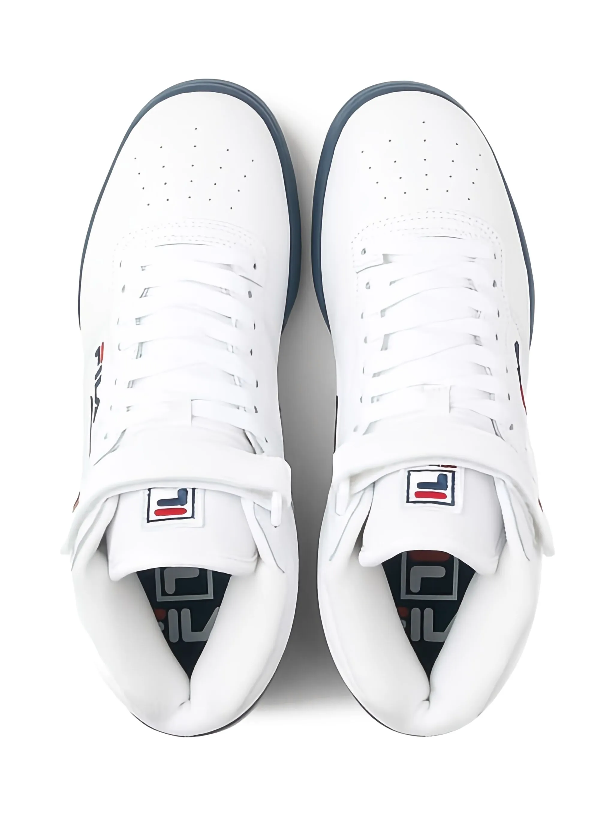 Кроссовки F-13 White/Navy/Red Fila Kids, белый — фото 2