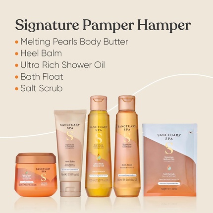 Подарочный набор Spa Signature Pamper Hamper — веганский подарок для женщин Sanctuary — фото 3