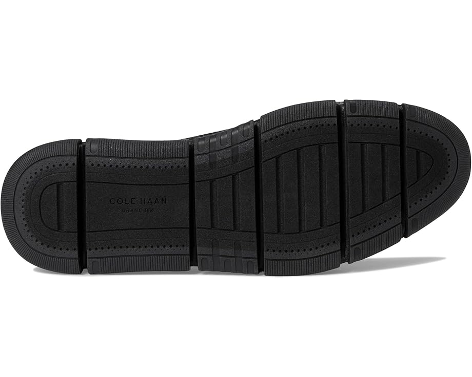 Лоферы Cole Haan Zerogrand Revel Stitchlite Venetians, цвет Black Knit/Croc Print/Black — фото 3