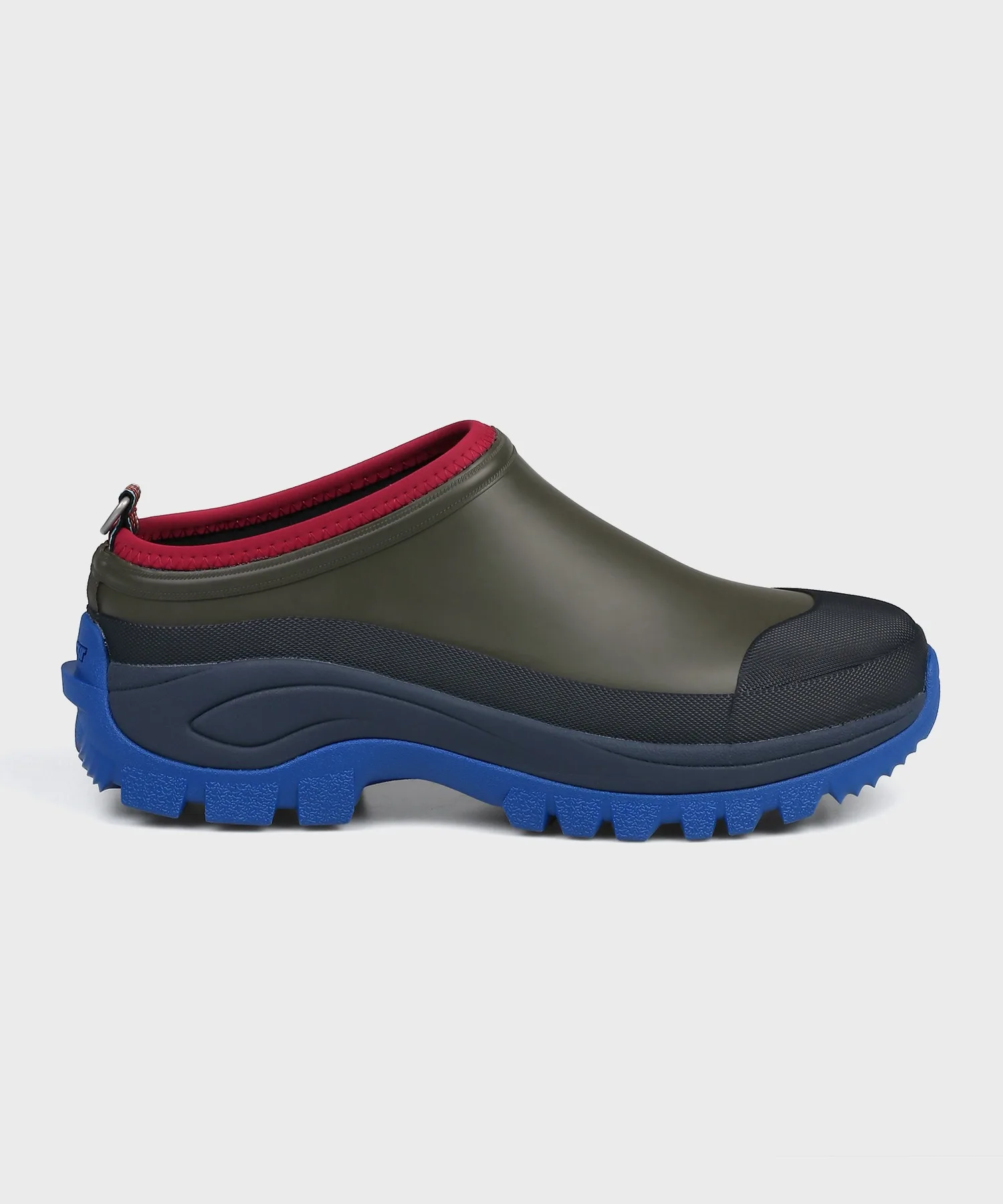 Мужские сандалии Paul Smith Loves Barbour Croc Sandal MRF0050 оливковые