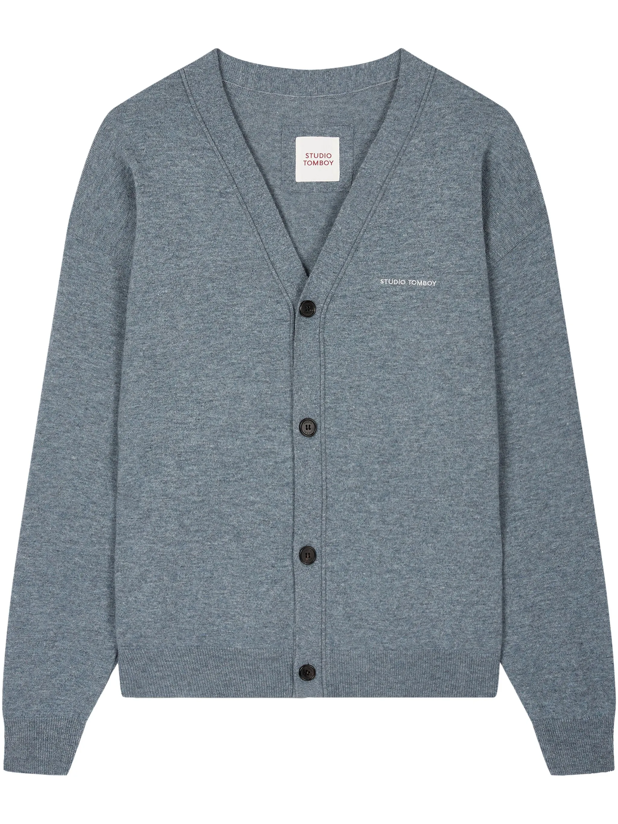 

Кардиган с V-образным вырезом Tomboy, синий