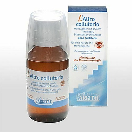 

Концентрат для полоскания рта с глиной, серебряной водой и ананасом 100ml