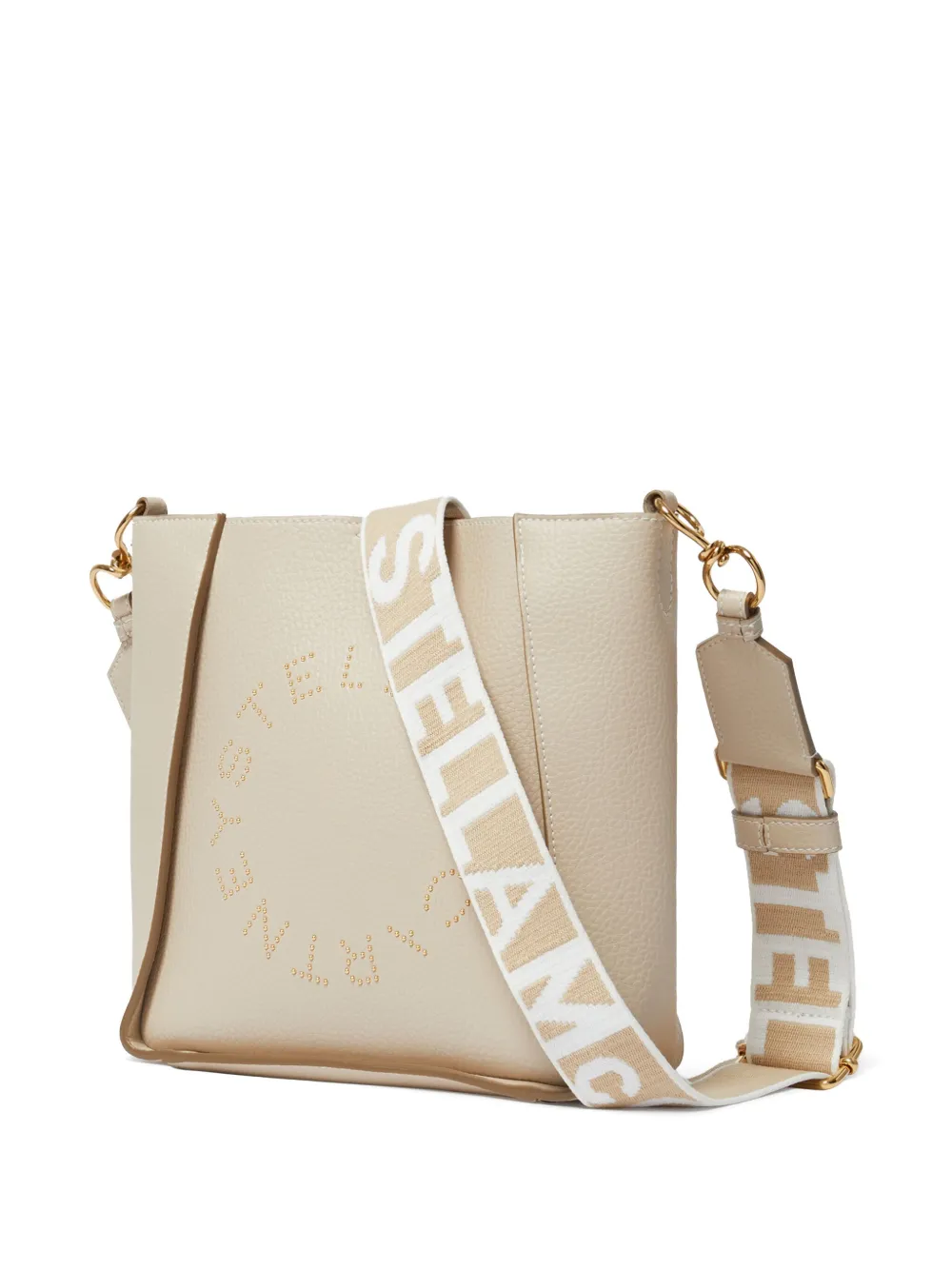Сумка на плечо Stella Logo из искусственной кожи STELLA MCCARTNEY, нейтральный — фото 3