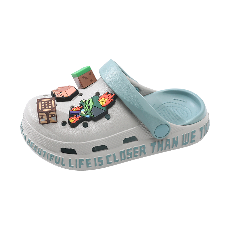 

Clogs Kids ABC KIDS, серый