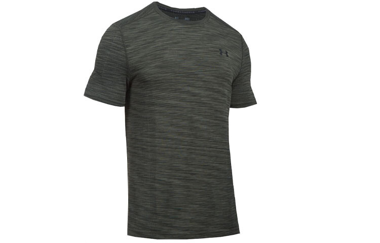 

Футболка мужская темно-зеленая Under Armour, темно-зеленый