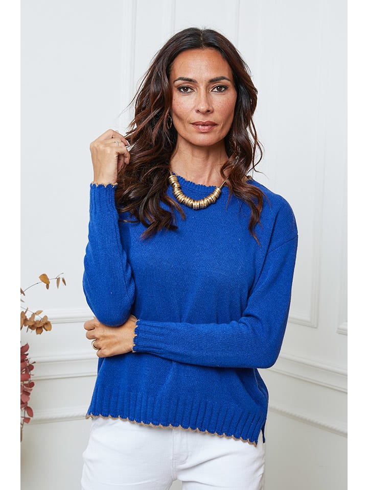 

So Cachemire Свитер "Кедис" синего цвета