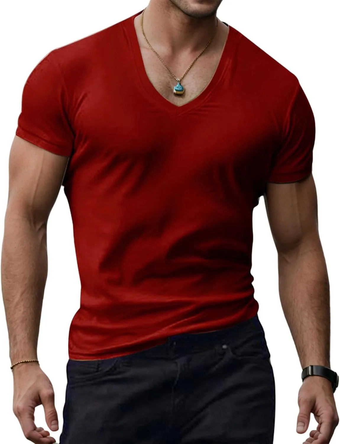 

Футболка Thatrich мужская с V-образным вырезом