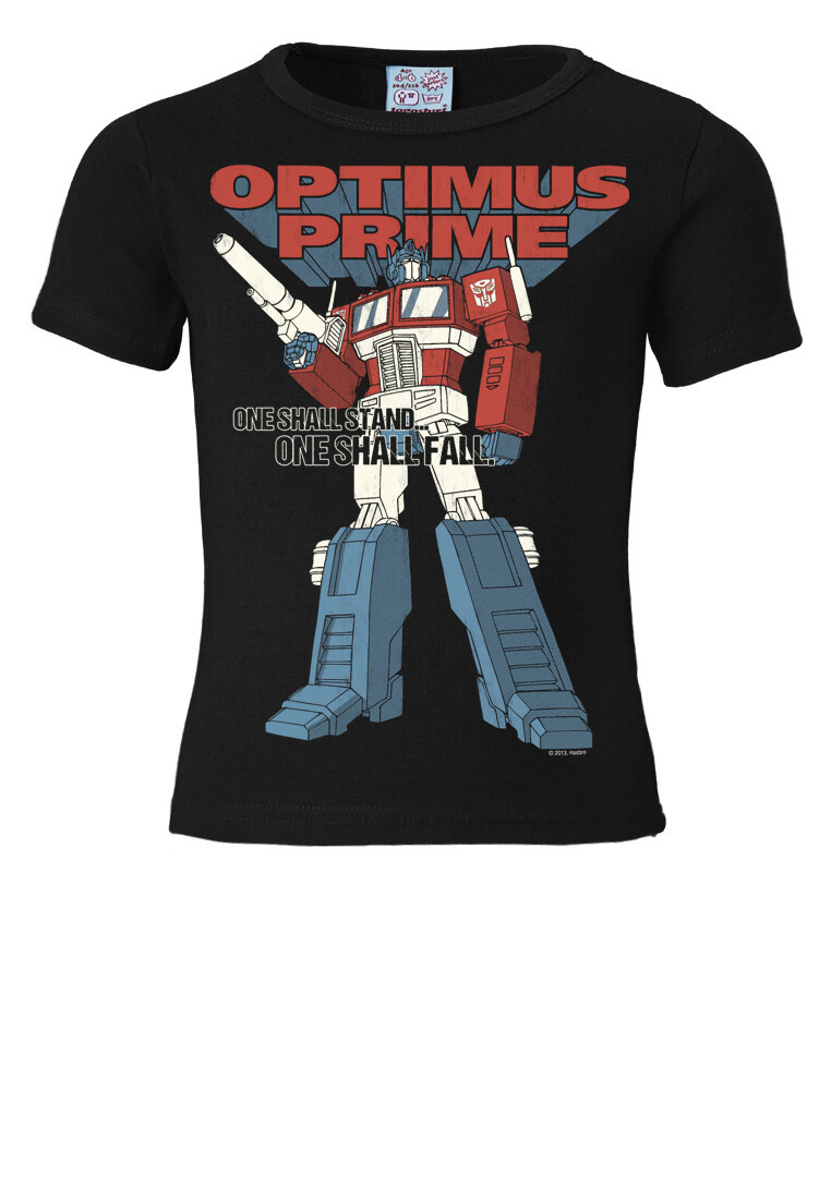 

Футболка Logoshirt Optimus Prime One Shall Stand, черный