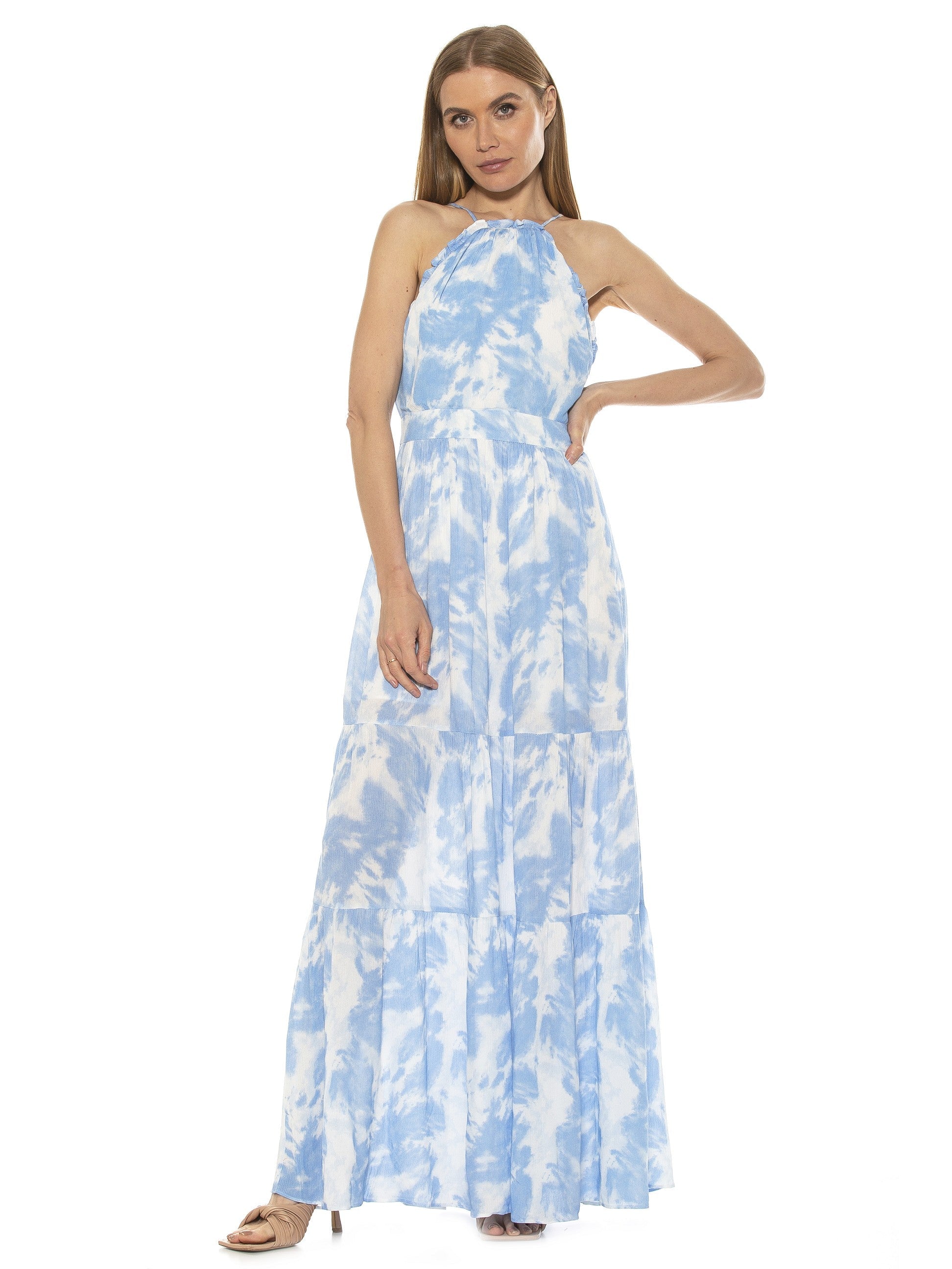 

Платье Кира ALEXIA ADMOR, цвет blue tie dye