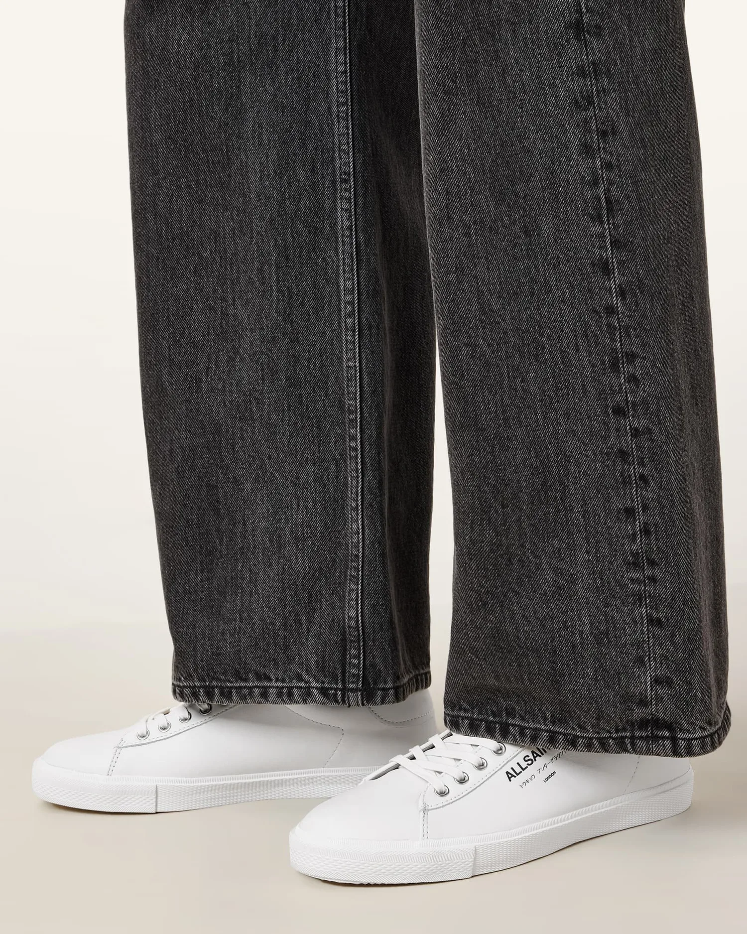 (М) МЕТРО НИЗКИЙ ALLSAINTS, TRIPLE WHITE — фото 2