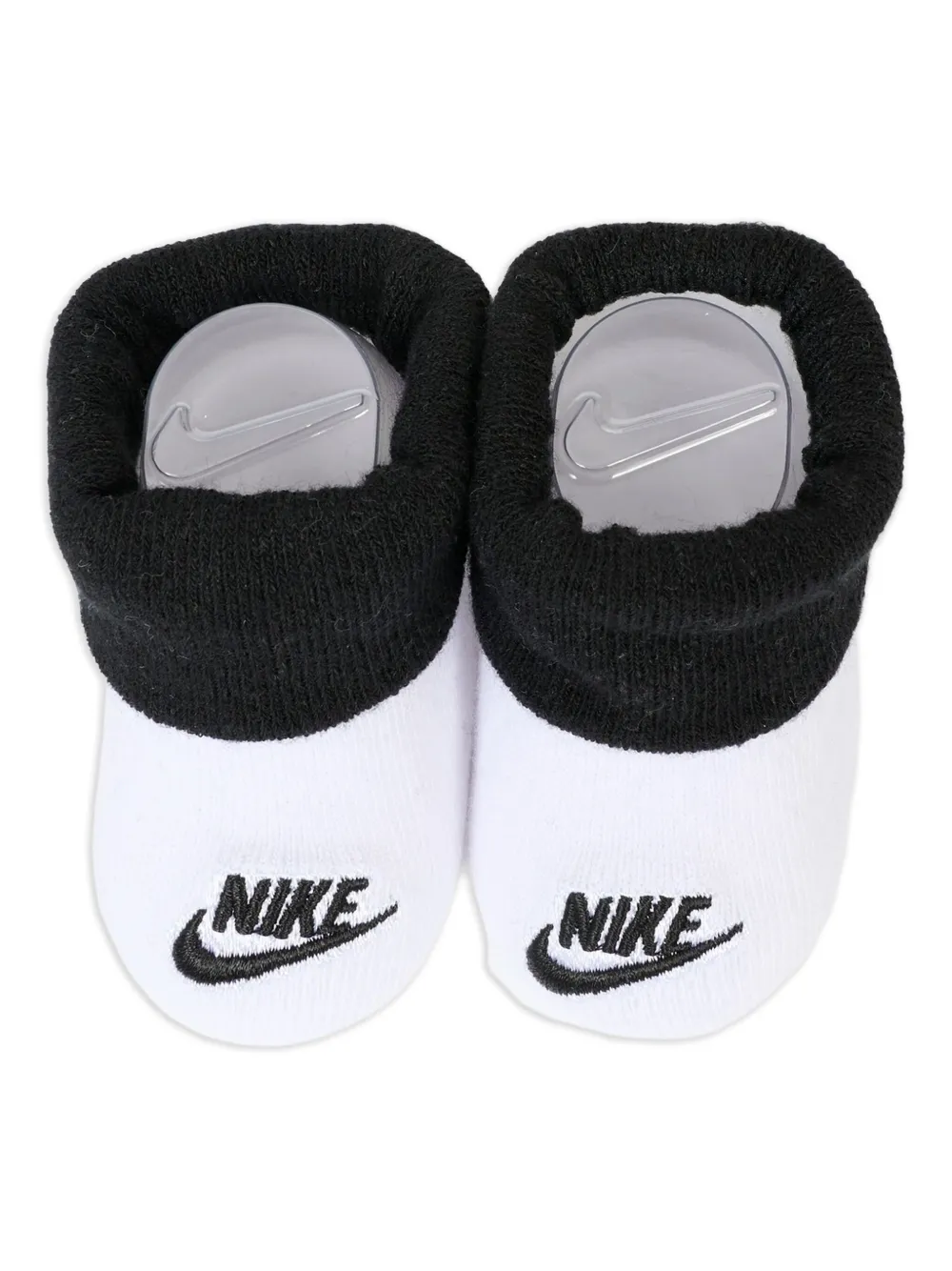 Комплект для малышей с аппликацией логотипа Nike Kids, белый — фото 4