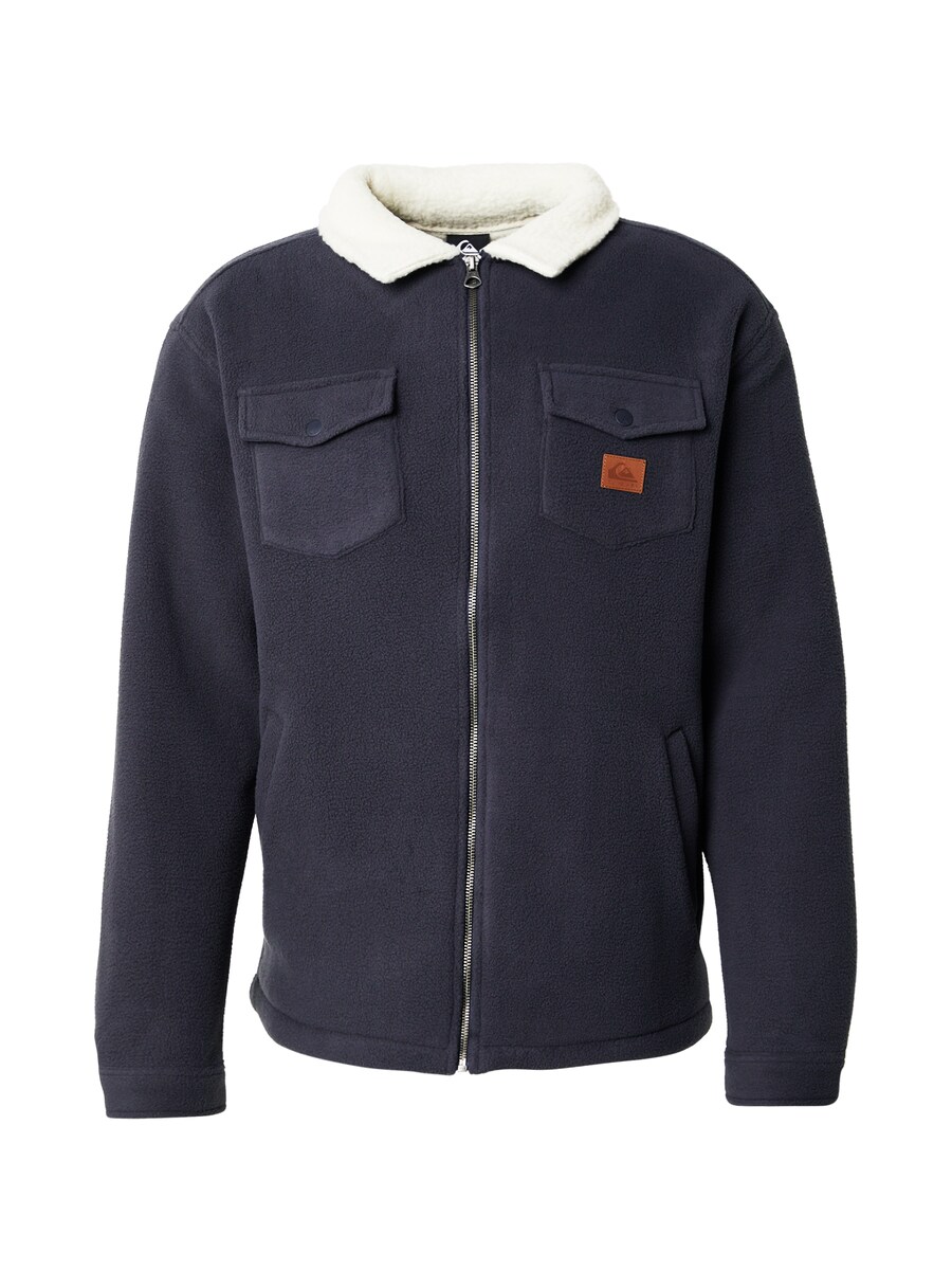 

Спортивная толстовка с капюшоном на молнии QUIKSILVER, темно-синий