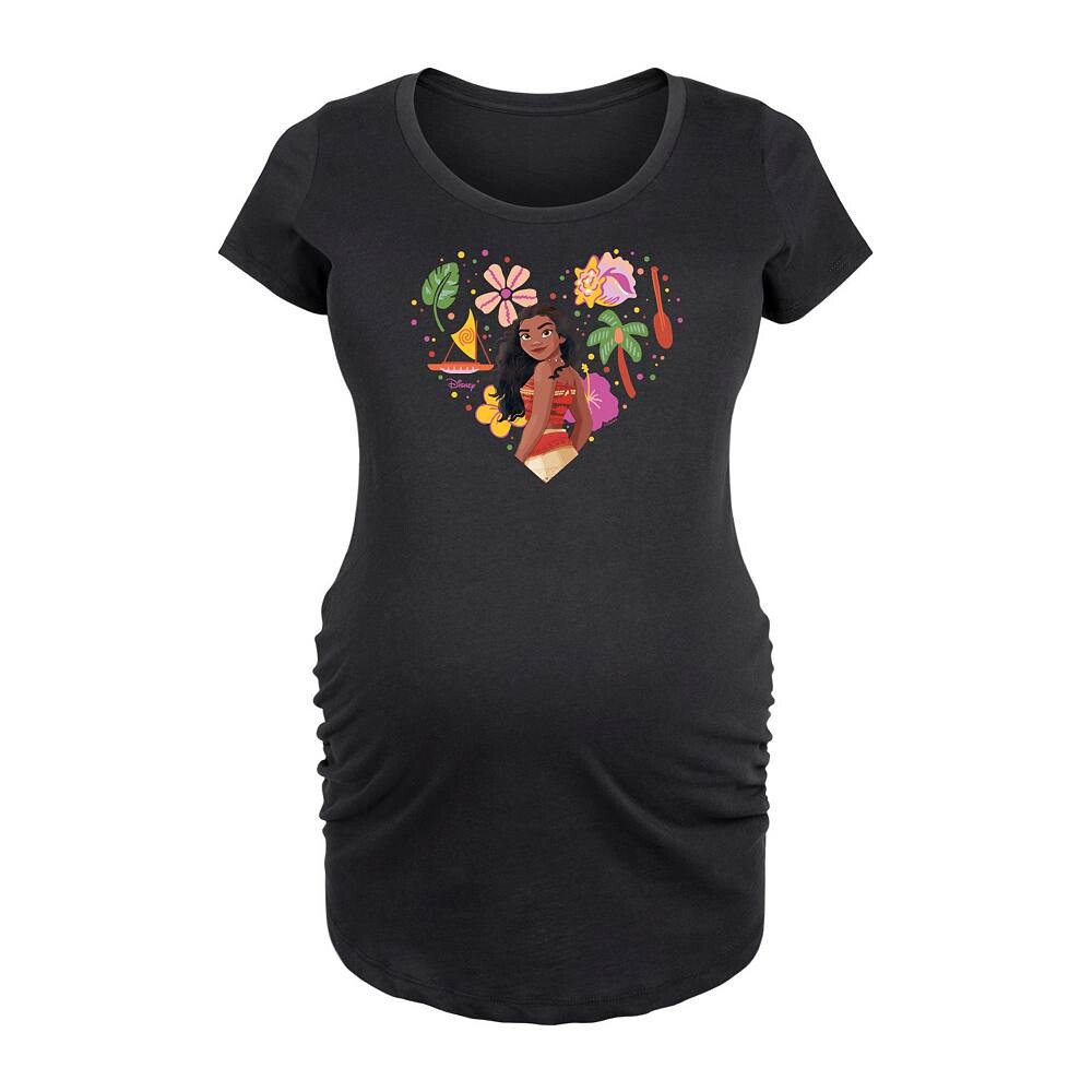 

Футболка Disney's Moana Maternity Heart с рисунком, черный