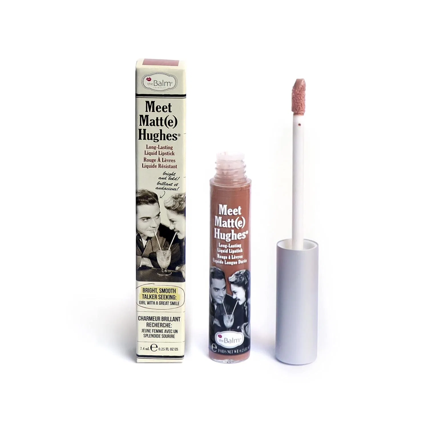 Жидкая матовая помада «Meet Matte Hughes - Humble» от theBalm Thebalm, Multi-Coloured